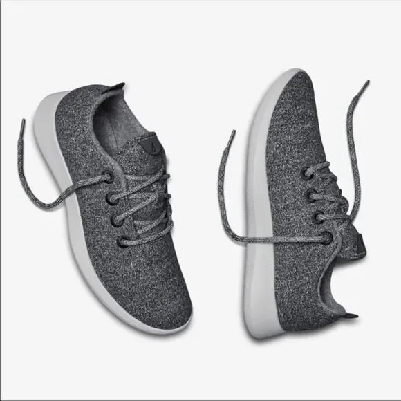 Allbirds Natural Grey Wool Runners Sneakers